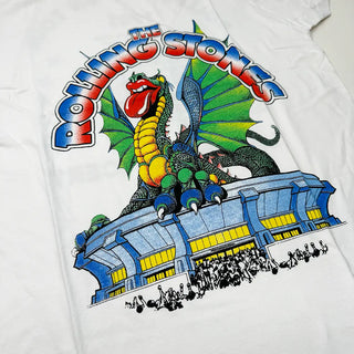 The Rolling Stones - 81 Tour Dragon - White T-Shirt The Rolling Stones