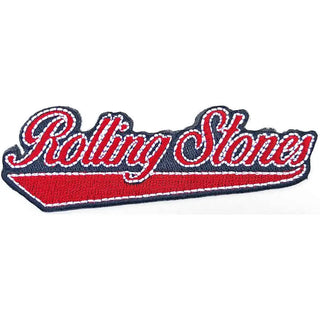 The Rolling Stones Patch - Baseball Script (Iron on) The Rolling Stones