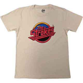 The Strokes - Sunset Logo - Natural T-Shirt The Strokes