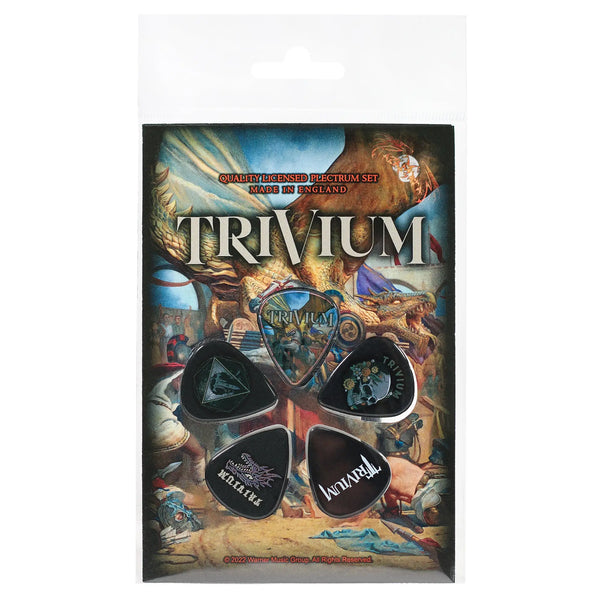 Official Trivium - In The Court Of The Dragon - Guitar Pick Set