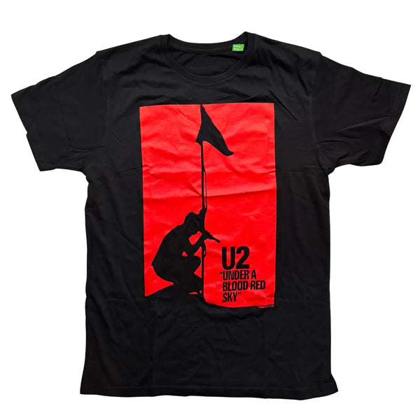 Official U2 - Blood Red Sky - Black T-Shirt | Twisted NZ – Twisted