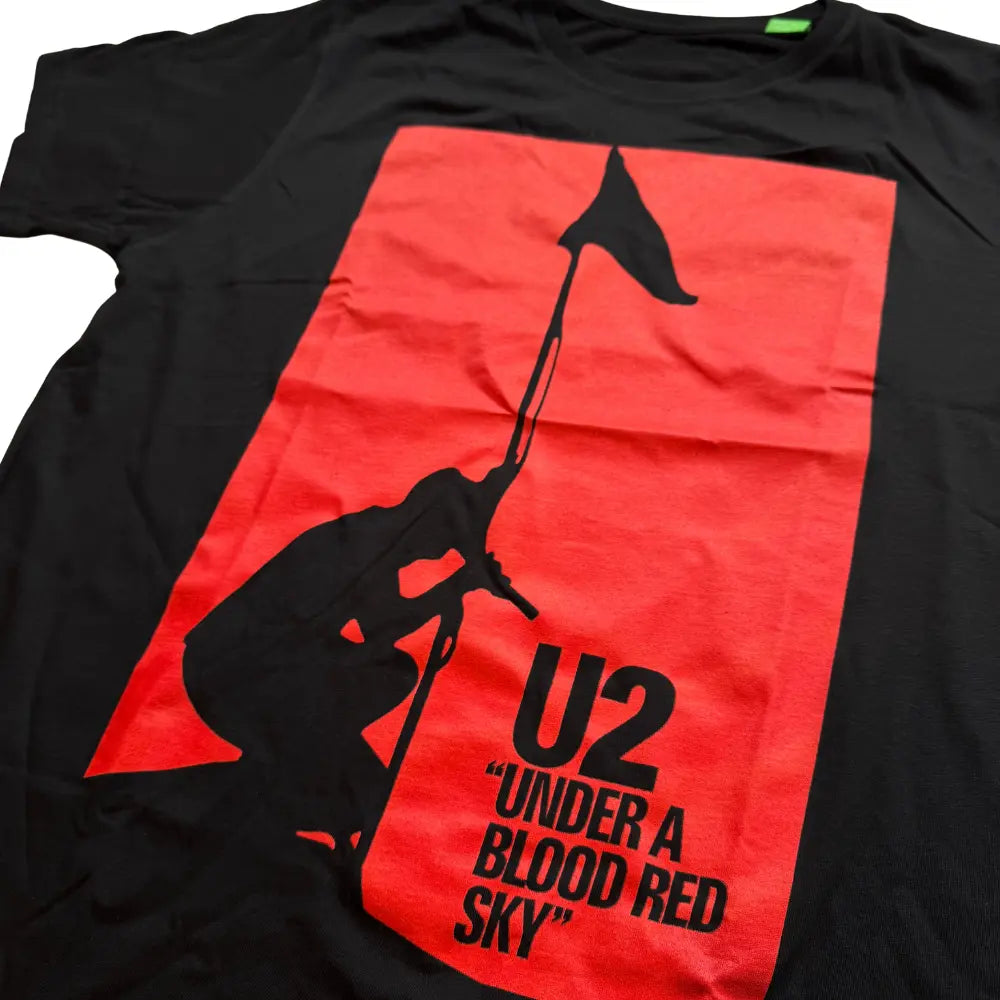 Official U2 - Blood Red Sky - Black T-Shirt | Twisted NZ – Twisted