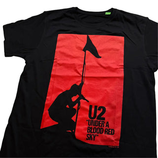 U2 - Blood Red Sky - Black T-Shirt U2