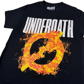 Underoath - Symbol on Fire - Black T-shirt Underoath