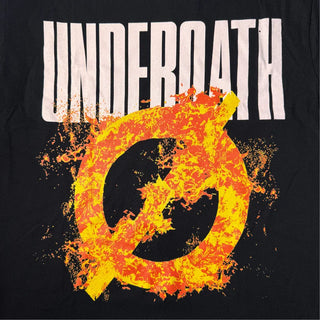 Underoath - Symbol on Fire - Black T-shirt Underoath