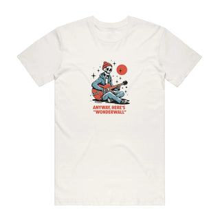 Wonderwall - Music T-Shirt - Natural Backyard Tees