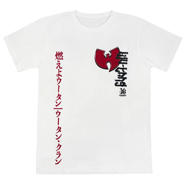 Wu-Tang Clan SAMURAI WHITE T/S Tシャツ　D Wu-Tang-Clan-Swords-White-T-