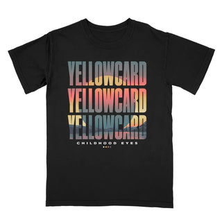 Yellowcard - Sunset - Black Tshirt Yellowcard