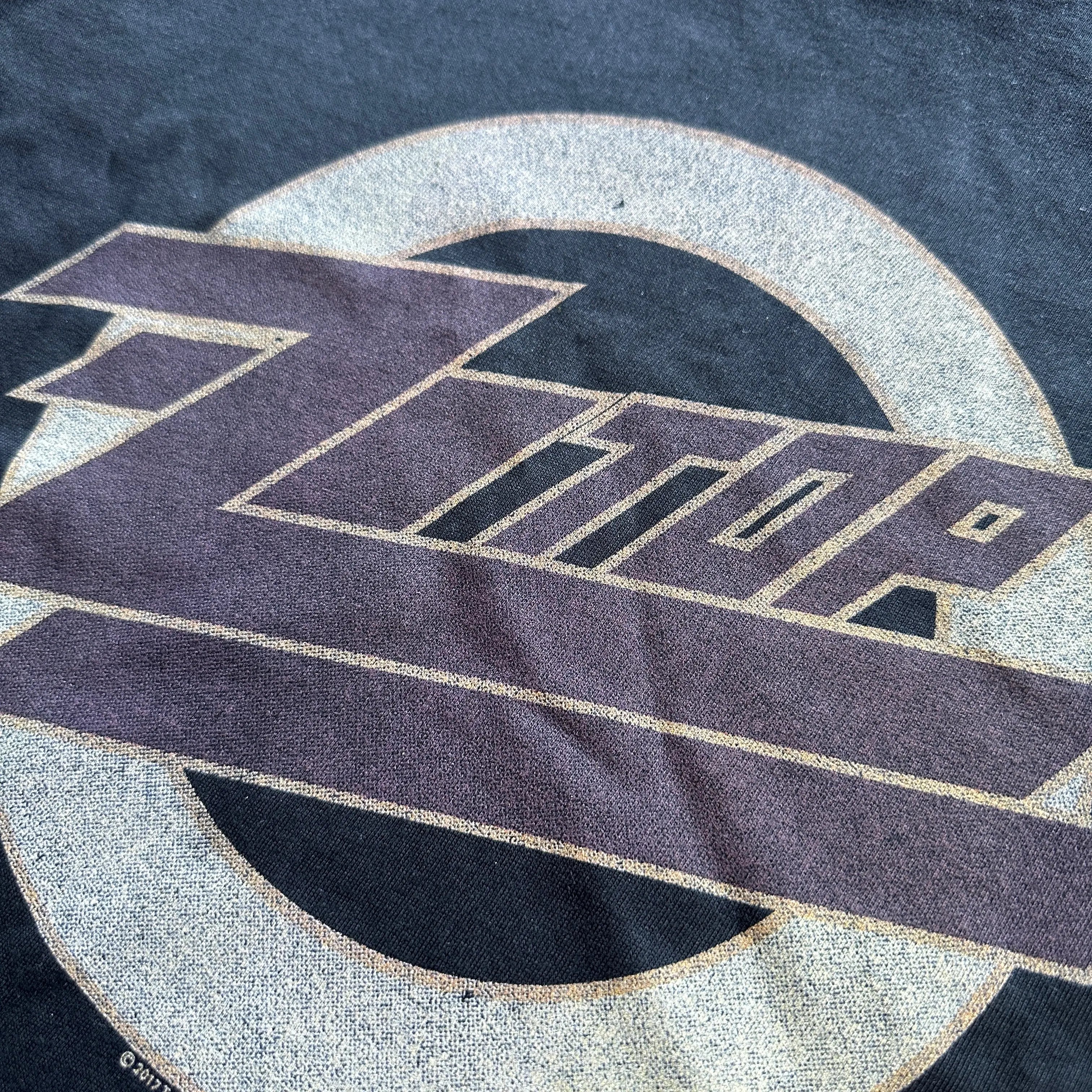 Official ZZ Top - Vintage Logo - Black T-Shirt | Twisted NZ
