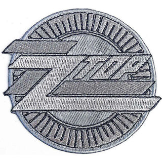 ZZ Top Patch - Metallic Logo (Iron On) ZZ Top