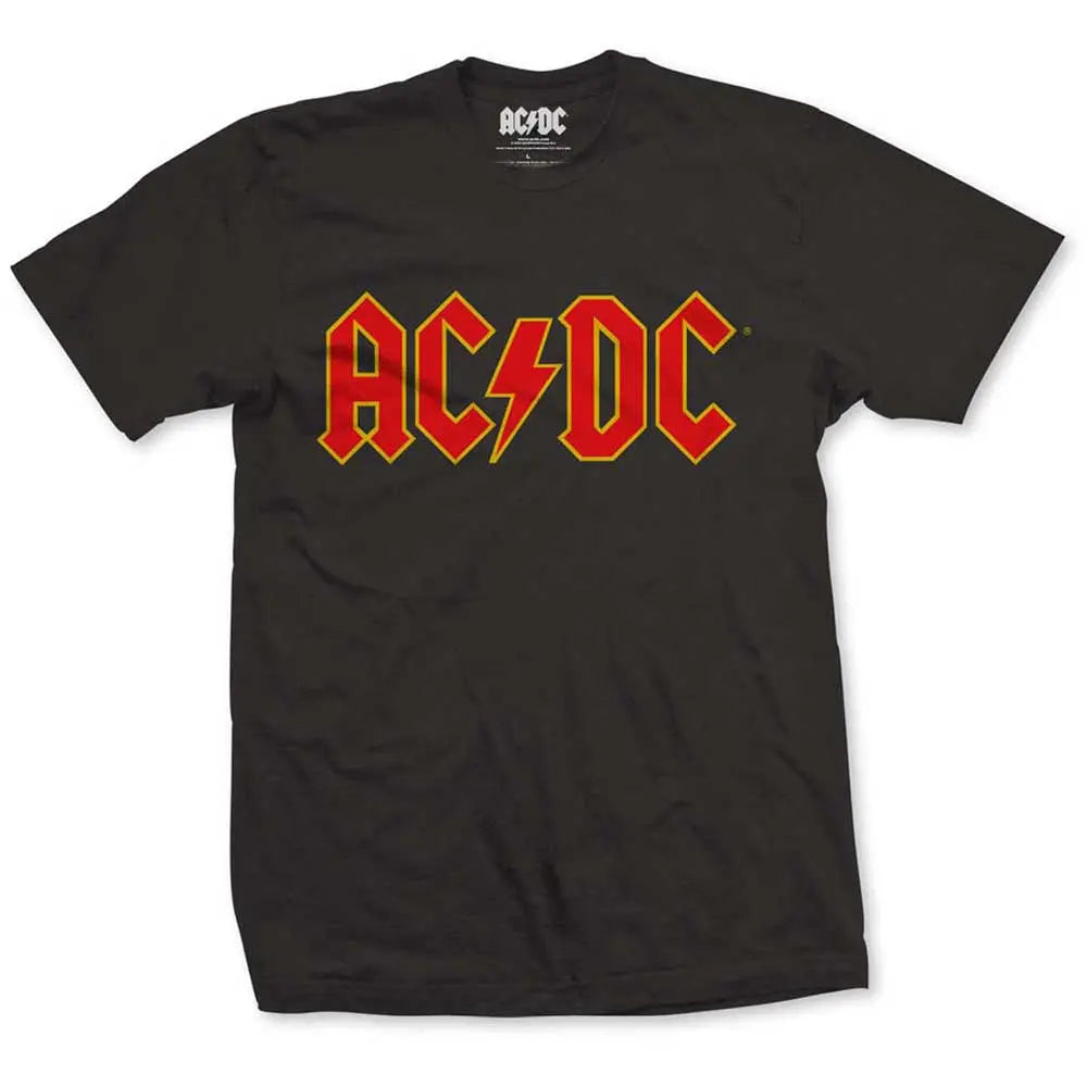 Official AC/DC - Classic Logo - Black T-Shirt | Twisted NZ – Twisted Thread