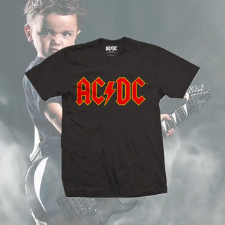 AC/DC - Classic Logo - Kids Black T-Shirt AC/DC