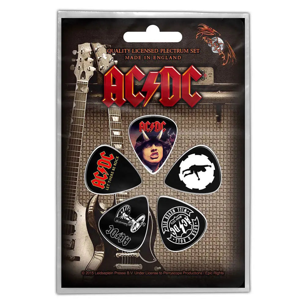 Official AC/DC - Highway - Guitar Pick Set | Twisted NZ – Twisted Thread