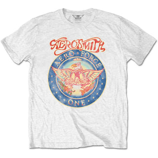 Aerosmith - Aero Force - White T-Shirt Aerosmith