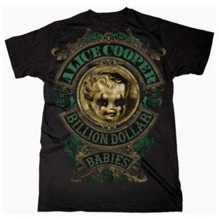 Alice Cooper - Billion Dollar Babies - Black T-Shirt Alice Cooper