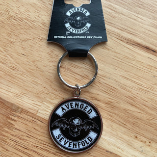 Avenged Sevenfold - Death Bat Circle - Keychain Avenged Sevenfold