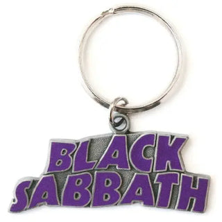Black Sabbath - Wavy Logo - Keychain Black Sabbath