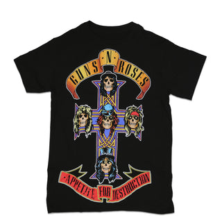 GNR - AFD Jumbo - Black T-Shirt Guns N' Roses