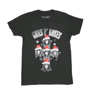 GNR - Appetite for Christmas - Black T-Shirt Guns N' Roses