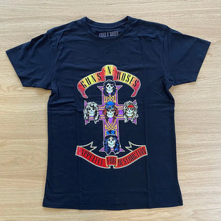 GNR - Appetite for Destruction - Black T-Shirt Guns N' Roses