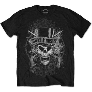 GNR - Faded Skull - Black T-Shirt Guns N' Roses