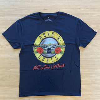 GNR - Not In This Lifetime Tour - Black T-Shirt (W/ Back Print) Guns N' Roses