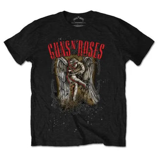 GNR - Sketched Cherub - Black T-Shirt Guns N' Roses
