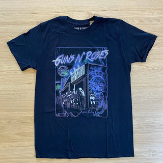 GNR - Sunset Boulevard - Black T-Shirt Guns N' Roses