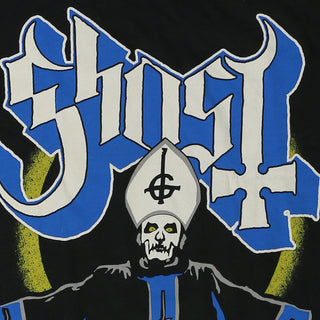 Ghost - Greetings from Papa Noel - Black T-Shirt