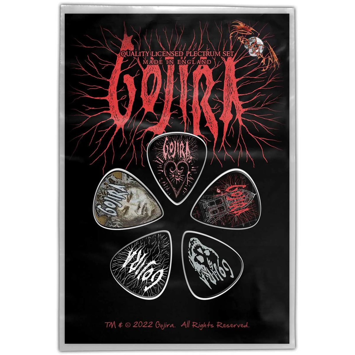 Official Gojira - Fortitude - Guitar Pick Set