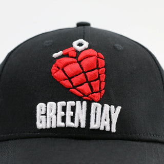 Green Day - Grenade - Black Baseball Cap Green Day
