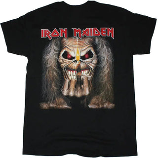 Iron Maiden - Candle Finger - Black T-Shirt Iron Maiden