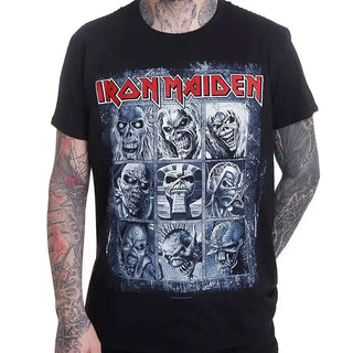 Iron Maiden - Nine Eddies - Black T-Shirt Iron Maiden