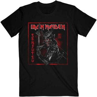 Iron Maiden - Senjutsu Cover Distressed - Black T-Shirt Iron Maiden