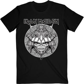 Iron Maiden - Senjutsu Samurai Head - Black T-Shirt Iron Maiden