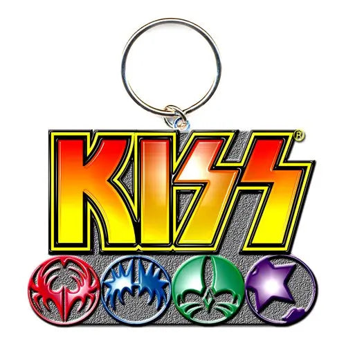 Official KISS - Icons - Keychain | Twisted NZ – Twisted Thread