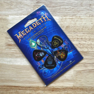 Megadeth Rust in Peace Guitar Pick Set Twisted Thread NZ