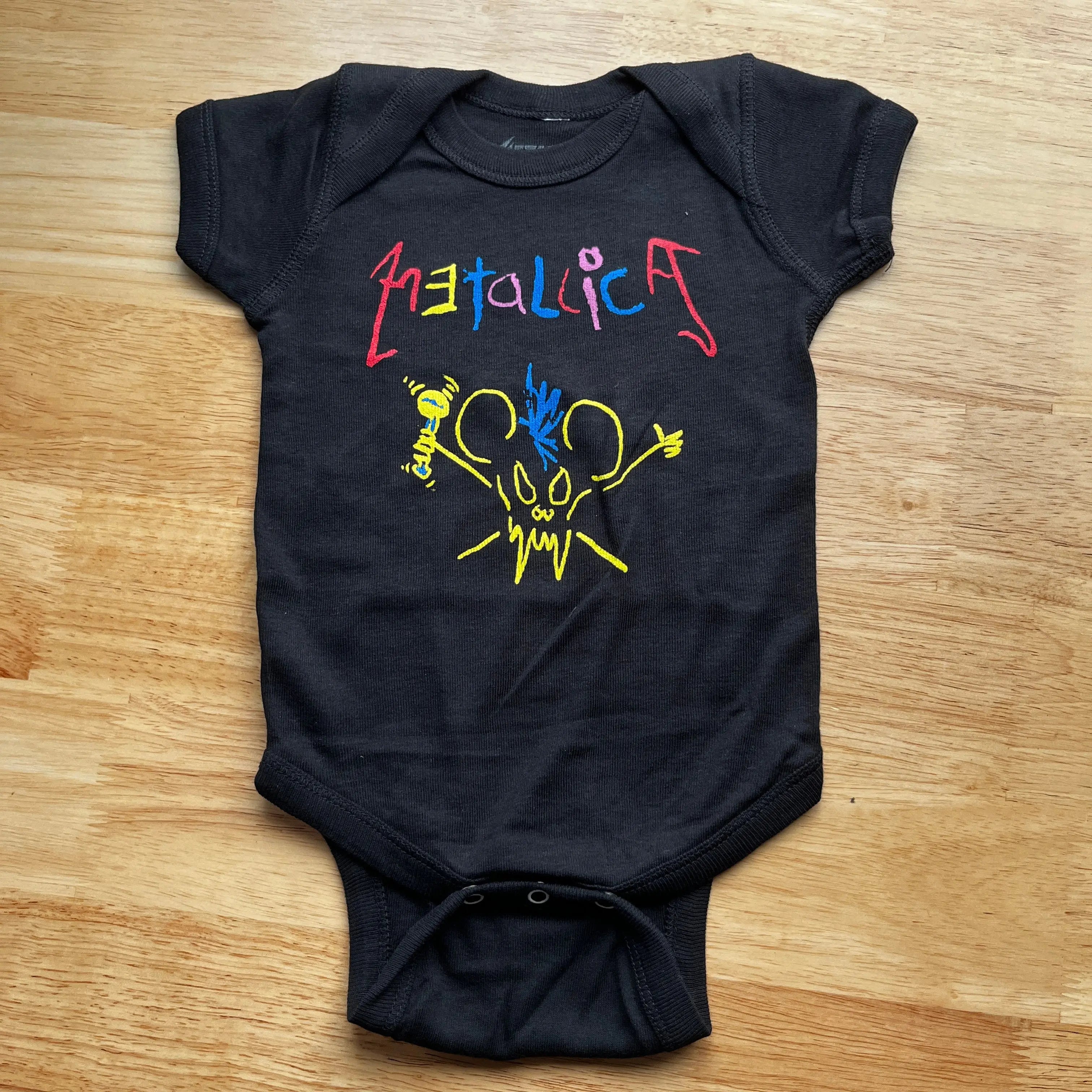 Metallica best sale baby onesie