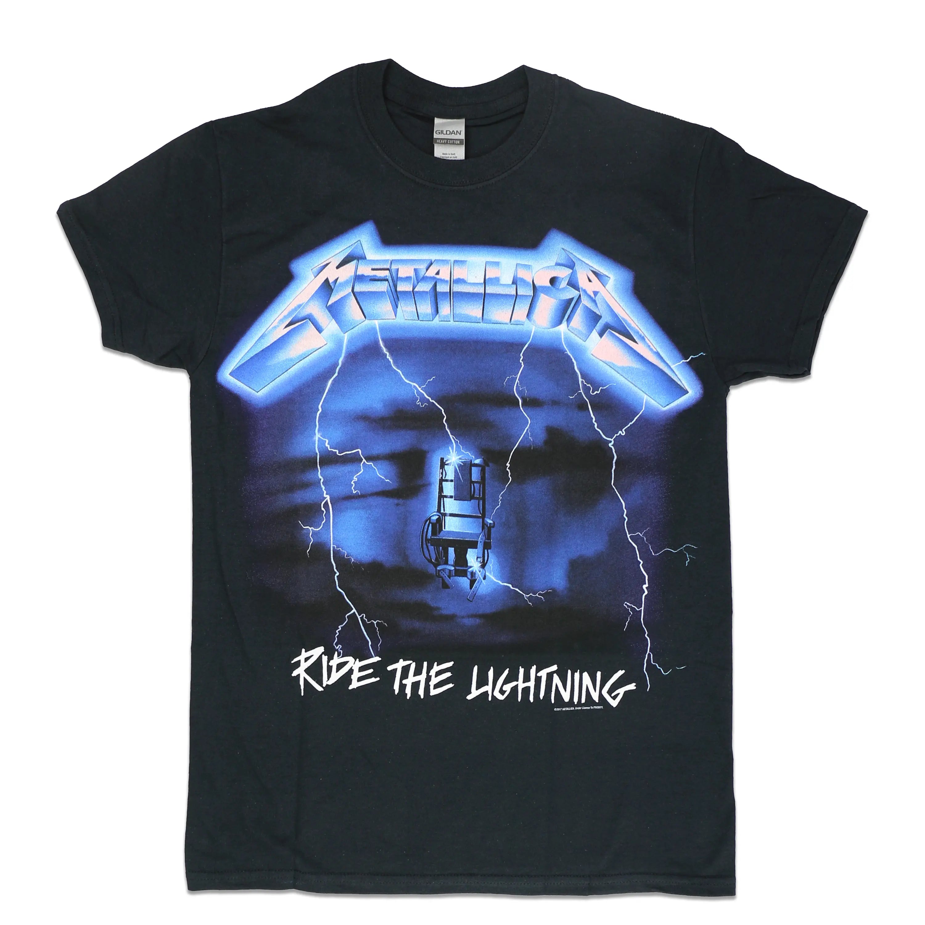 Metallica Shirt Ride The Lightning