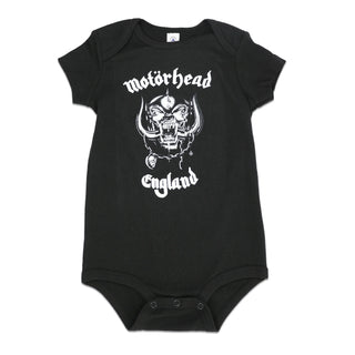 Motorhead - England - Baby Black Onesie Motorhead