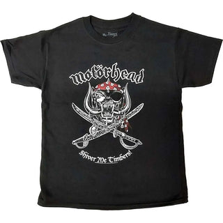 Motorhead - Shiver Me Timbers - Kids Black T-Shirt Motorhead