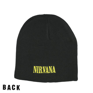 Nirvana - Smiley - Black Beanie Nirvana