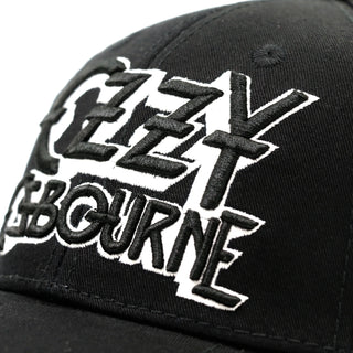 Ozzy Osbourne - Logo - Black Baseball Cap Black Sabbath
