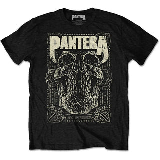 Pantera - 101 Proof Skull - Black T-Shirt Pantera