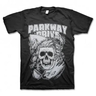 Parkway Drive - Surfer Skull - Black T-Shirt Parkway Drive