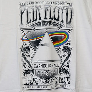 Pink Floyd - Carnegie Hall - White T-Shirt Pink Floyd