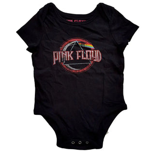 Pink Floyd - Dark Side of the Moon - Baby Black Onesie Pink Floyd