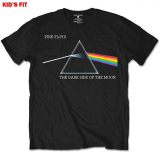 Pink Floyd - Dark Side of the Moon - Kids Black T-Shirt Pink Floyd