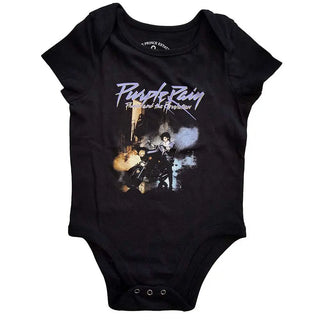 Prince - Purple Rain - Baby Black Onesie Prince