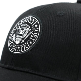 Ramones - Presidential Seal - Black Baseball Cap Ramones